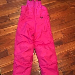 Girls snow bibs